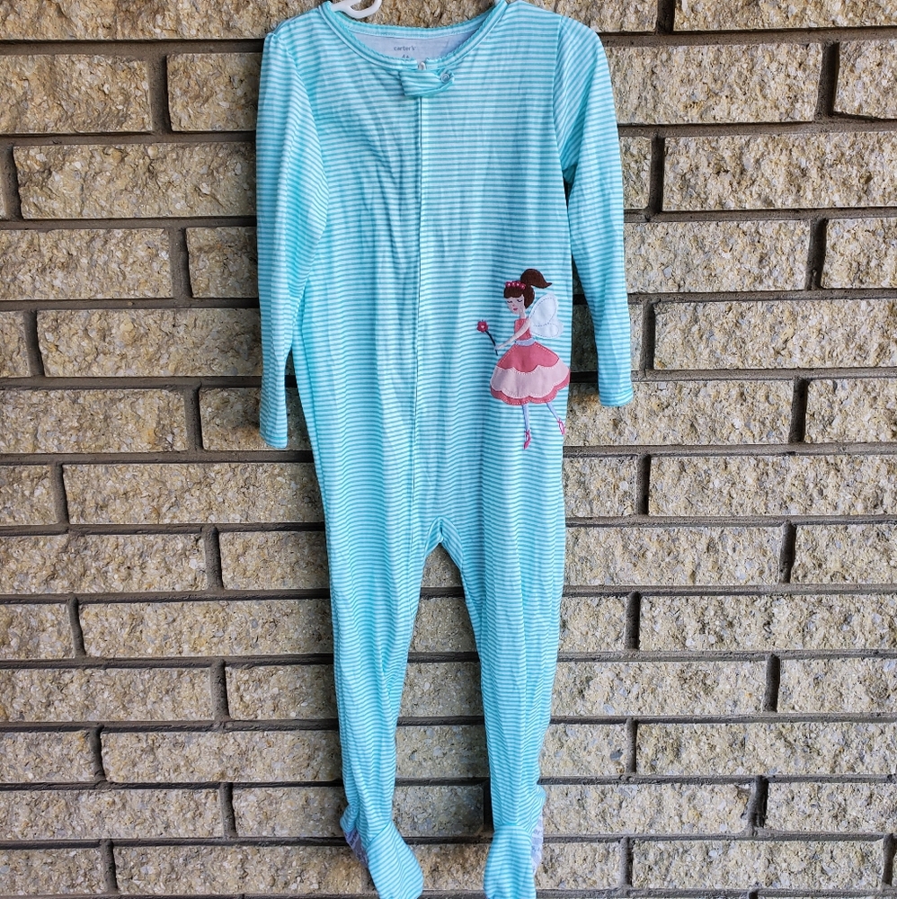 4T Carter's fooie PJs